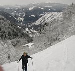 Sci-alpinistica al Monte Guglielmo (1948 m.) - Sci-alpinisti CAI-Albino-BG-8 febbraio 09  - FOTOGALLERY